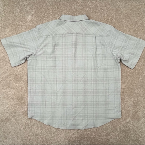 Orvis Classic Collection Shirt XXL Gray Plaid Button Up Short Sleeve Outdoor Men - Picture 13 of 14